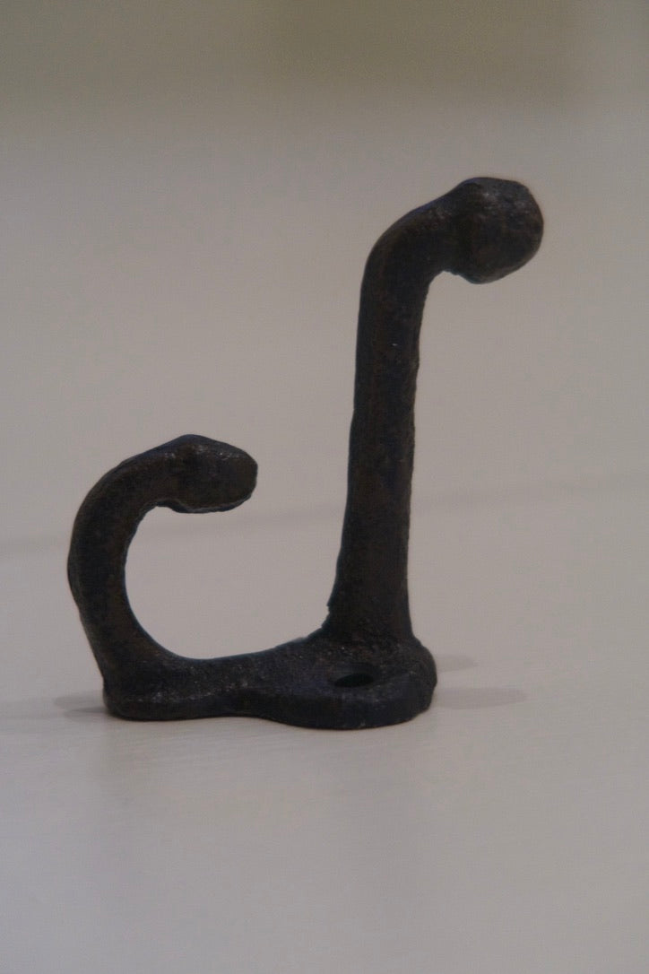 Set of 4 Cast Iron Hooks