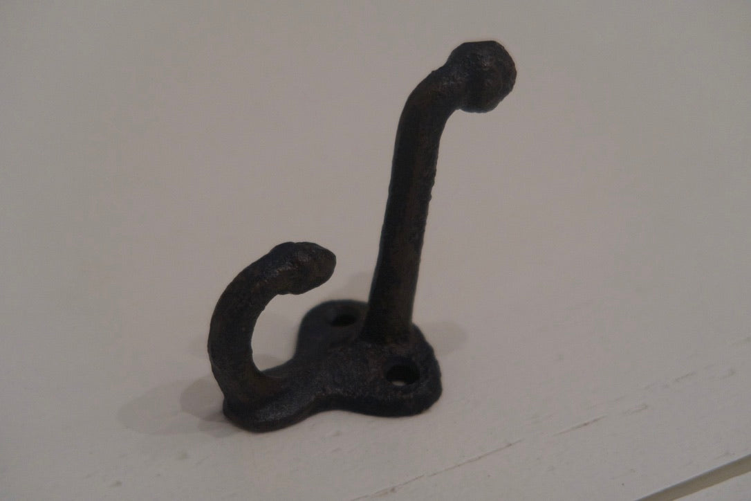 Set of 4 Cast Iron Hooks