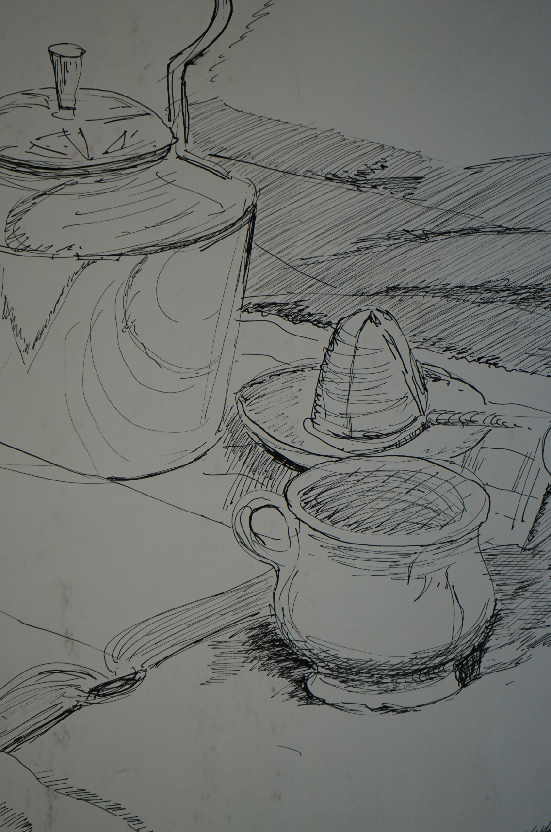 Still Life Drawing; 1960
