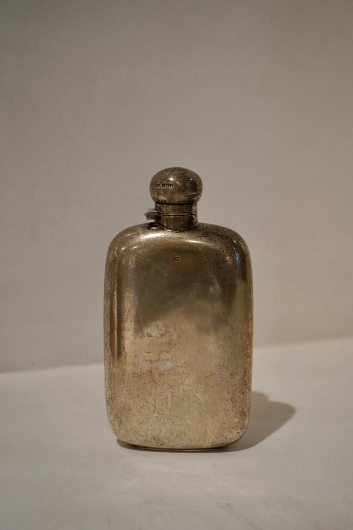 Silver Vintage Flask