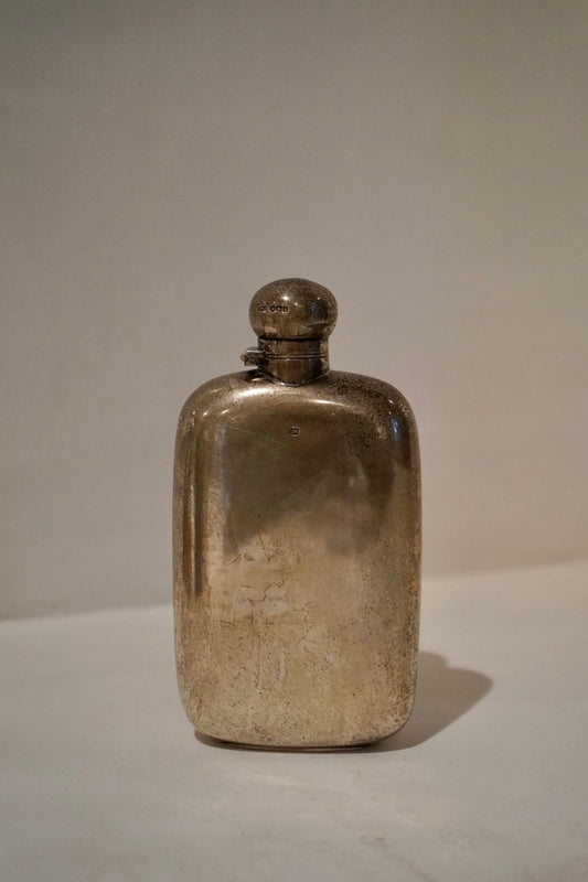 Silver Vintage Flask