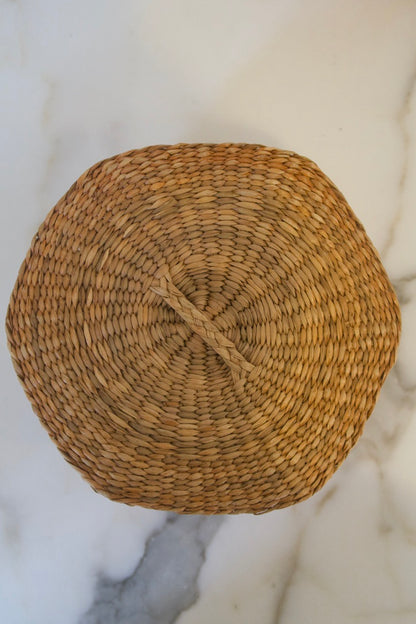 Vintage Woven Basket, 2 Available