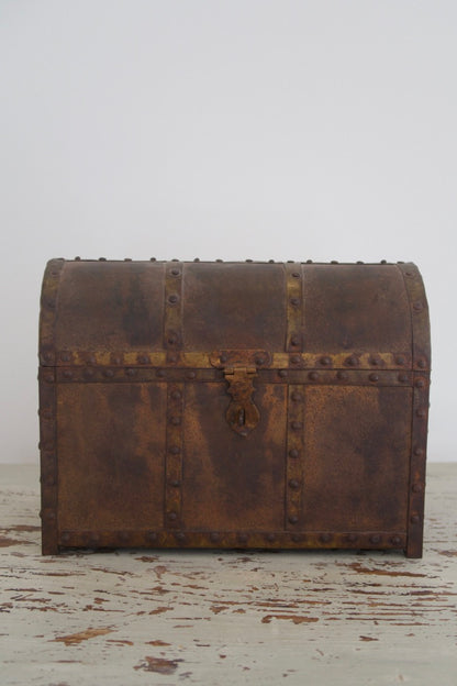 Tabletop Patina Chest