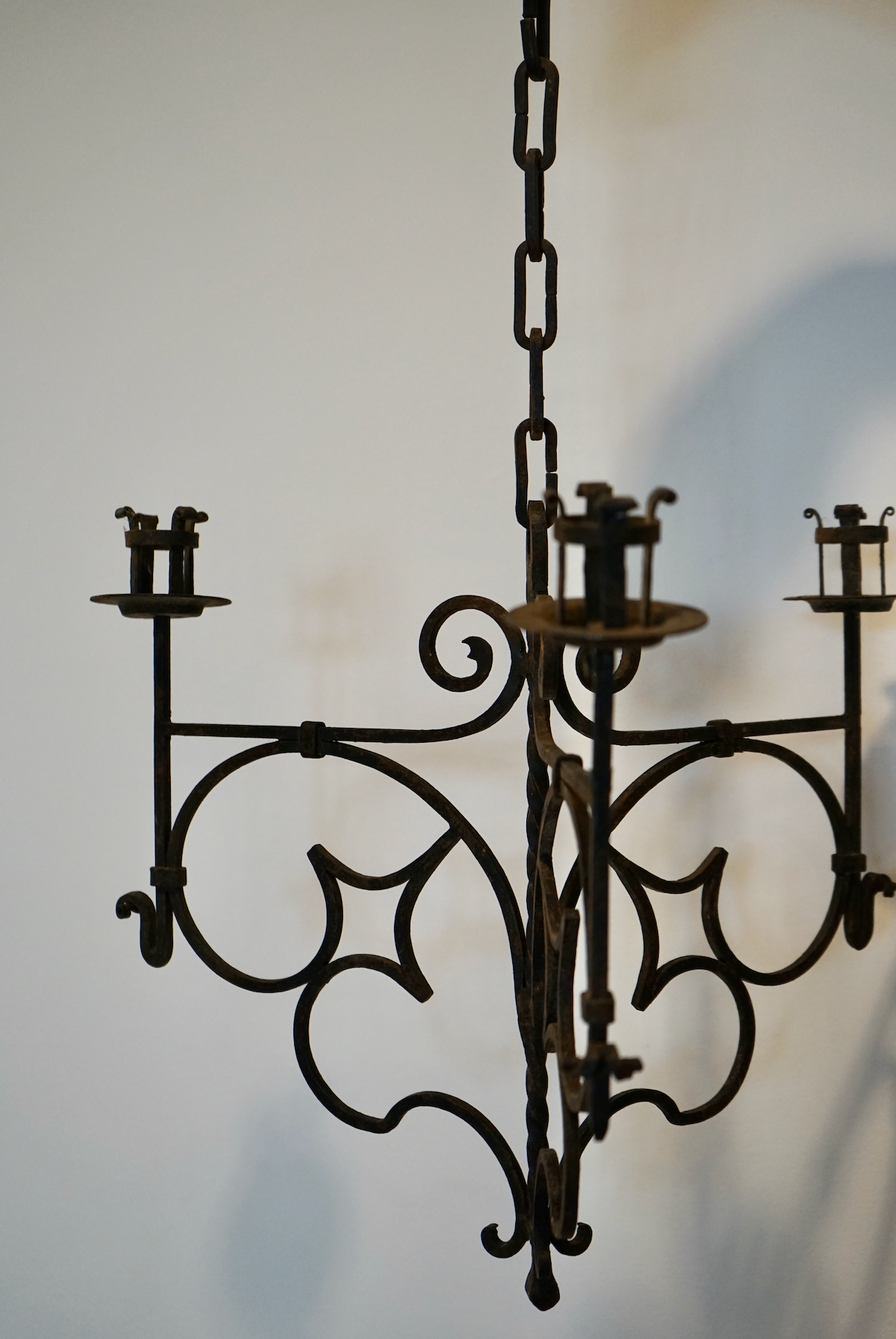 Early 20th Century French Chandelier for Candles