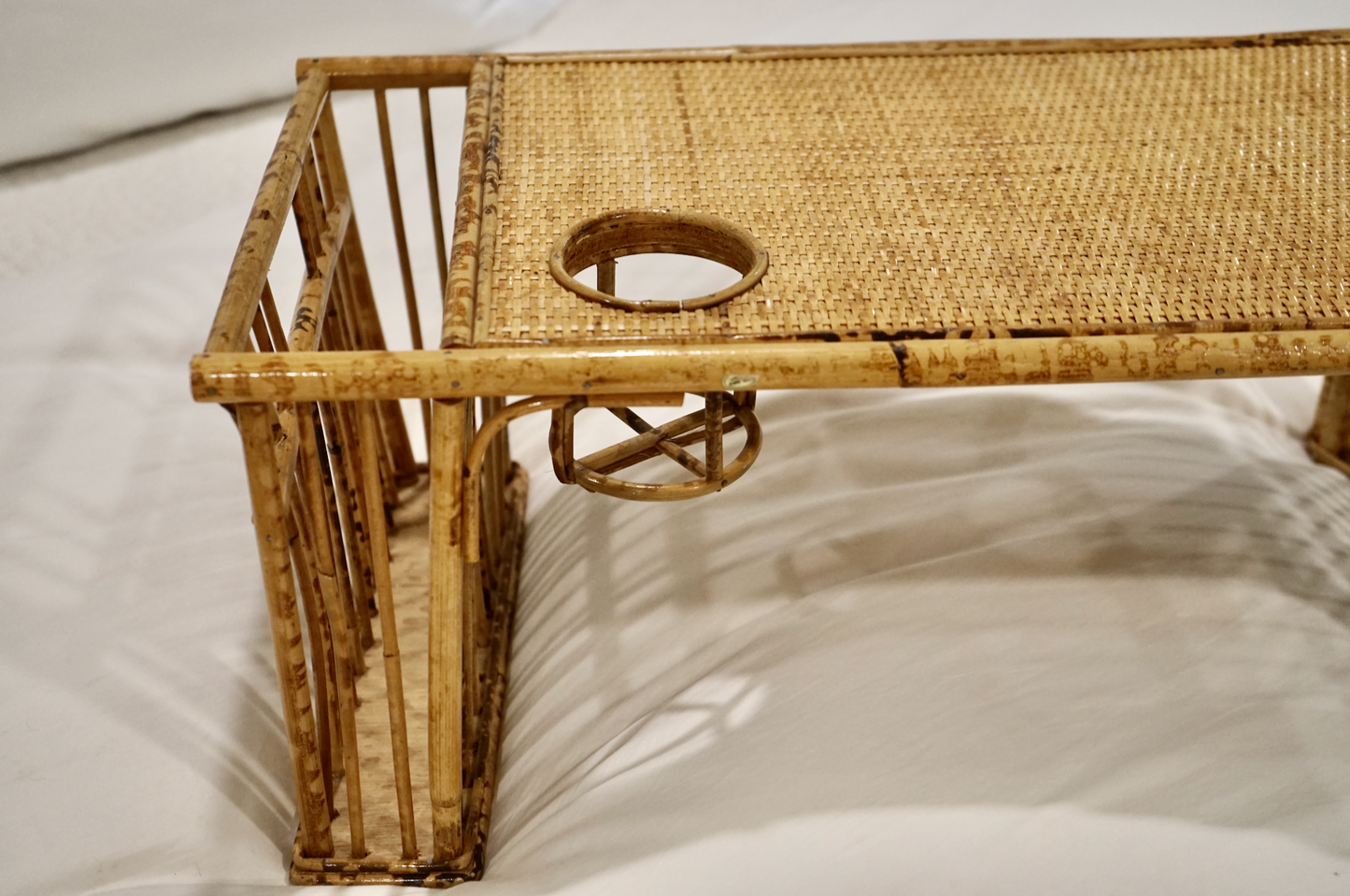 Rattan and Bamboo Bed Tray